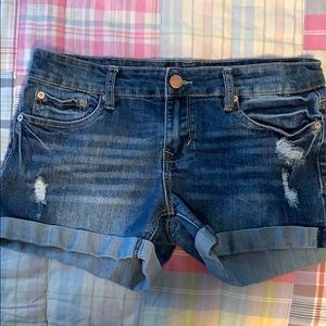 Dollhouse denim shorts